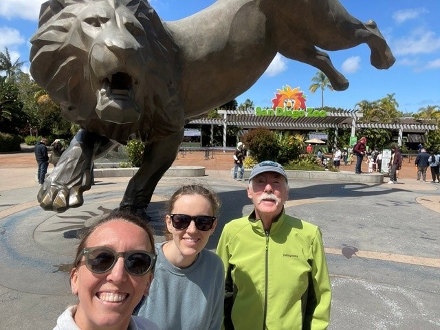 Fellows, faculty and friends visit the San Diego Zoo during ASAM.